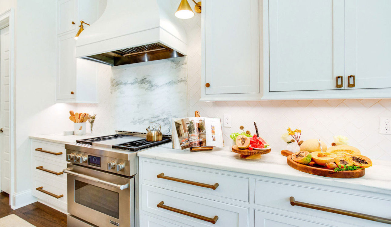 Before and After Traditional Mixed Metal Kitchen Remodel